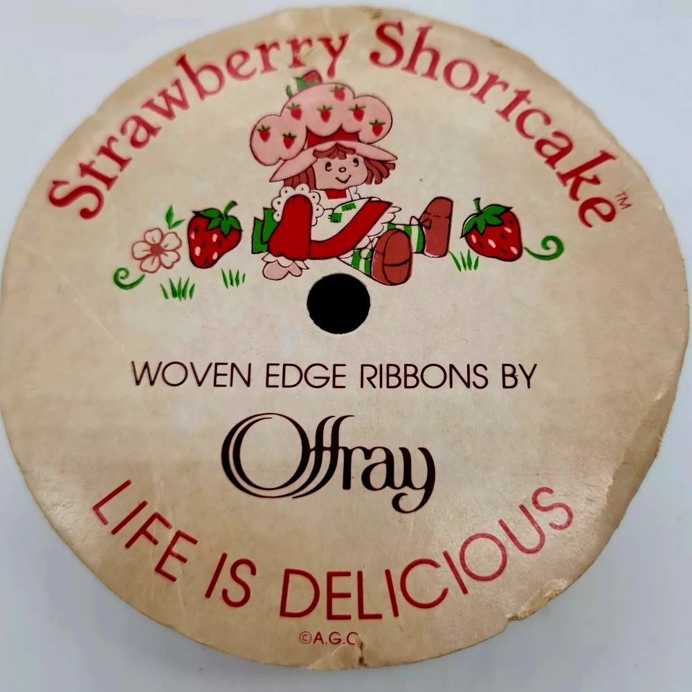 Strawberry Shortcake Ribbon - Cream